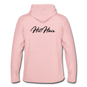 HotHair Hoodie - rosa-creme meleret